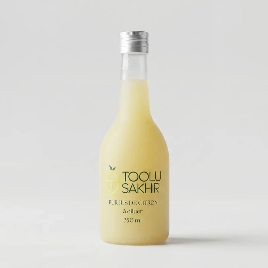 Pur jus de citron à diluer Bouteille de 350 ml