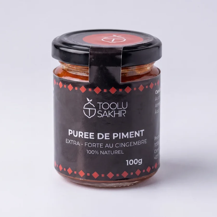 Purée de piment au gingembre Pot de 100 g